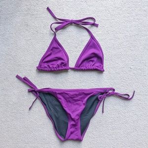 Victoria's Secret Purple Bathing Suit - size S